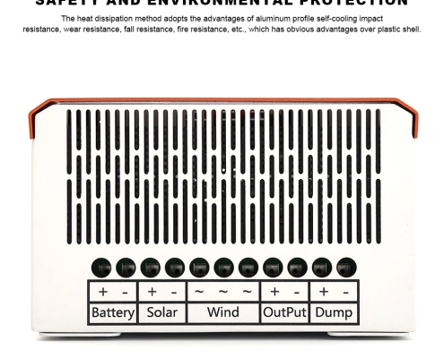 HECR Series Wind-Solar Hybrid Charge Controller Dual MPPT 3000W (5)