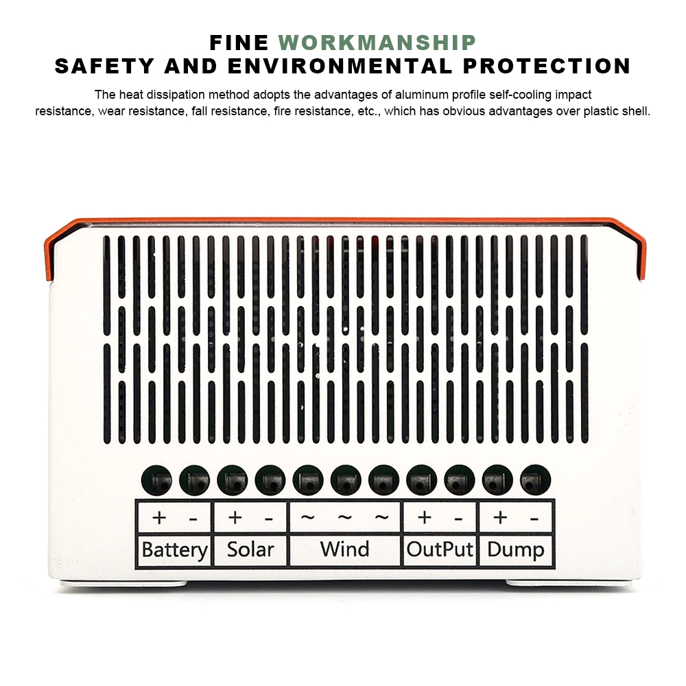 HECR Series Wind-Solar Hybrid Charge Controller Dual MPPT 3000W (5)