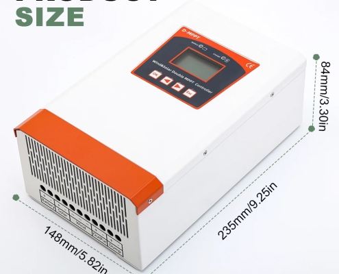 HECR Series Wind-Solar Hybrid Charge Controller Dual MPPT 3000W (7)