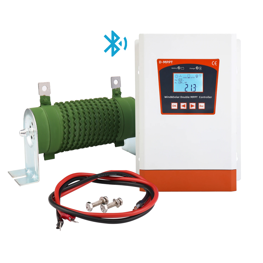 HECR Series Wind-Solar Hybrid Charge Controller Dual MPPT 3000W (9)