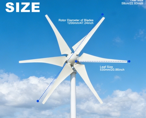 S6-1000 Horizontal Axis Wind Turbine(6)