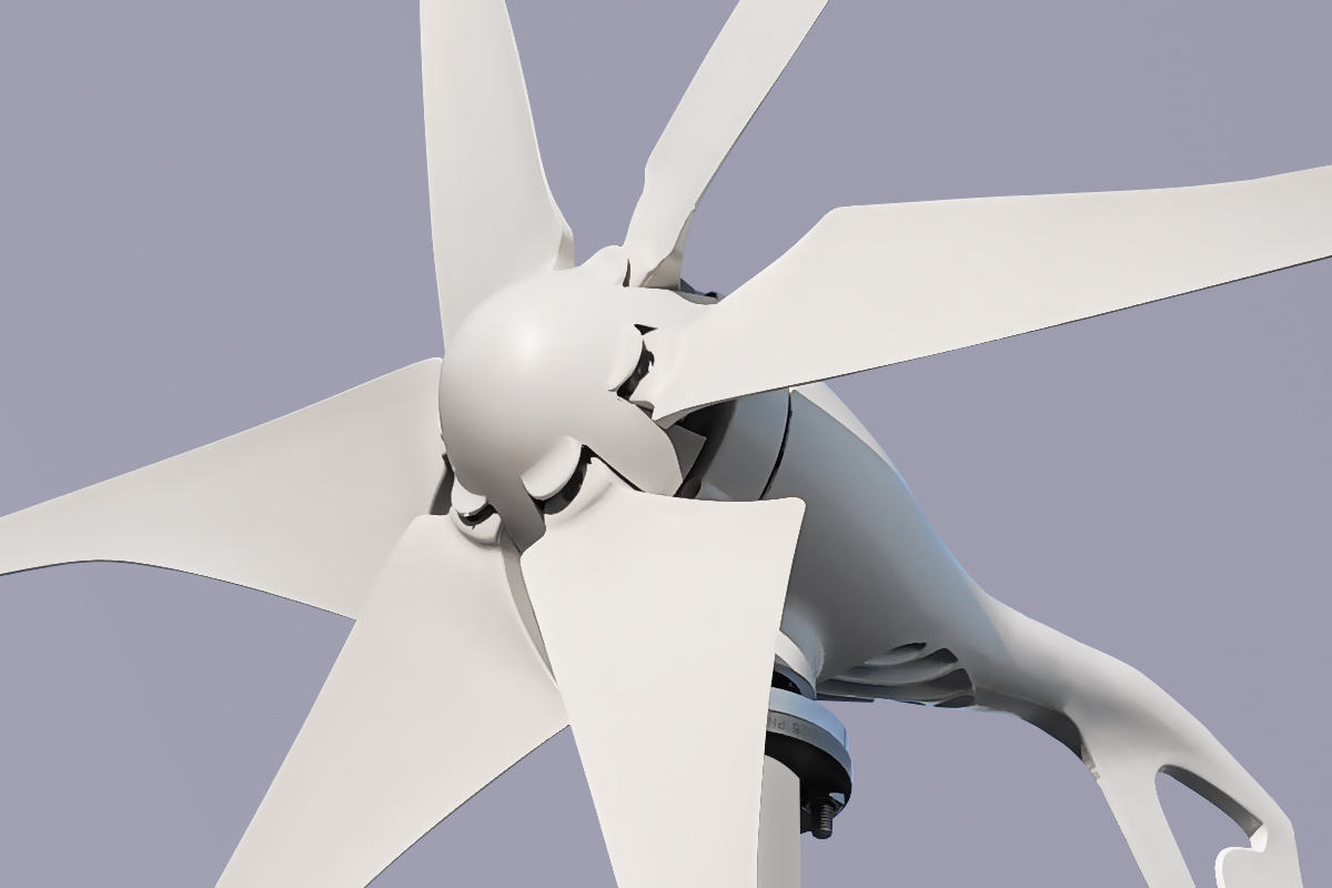 SC-1000 Horizontal Axis Wind Turbine (2)