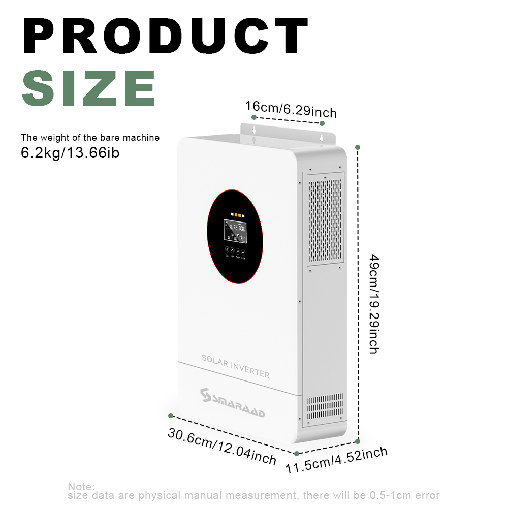 DFHY Series All-In-One Hybrid Solar Energy Storage Inverter With Mppt & Ups Function 3.6KW (10)