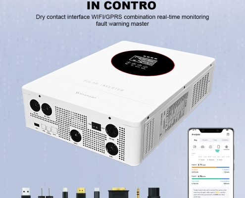 DFHY Series All-In-One Hybrid Solar Energy Storage Inverter With Mppt & Ups Function 3.6KW (2)