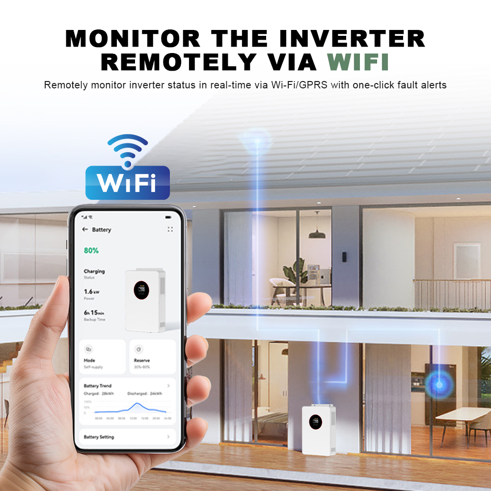 DFHY Series All-In-One Hybrid Solar Energy Storage Inverter With Mppt & Ups Function 3.6KW (3)