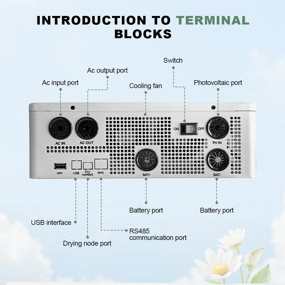 DFHY Series All-In-One Hybrid Solar Energy Storage Inverter With Mppt & Ups Function 3.6KW (8)