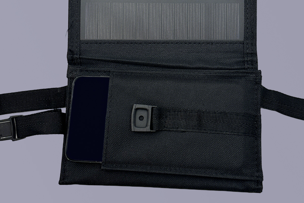SMARAAD 40W 4-Fold Portable Solar Panel Black (14)