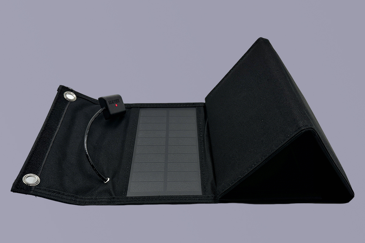 SMARAAD 50W 5-Fold Portable Solar Panel Black (6)