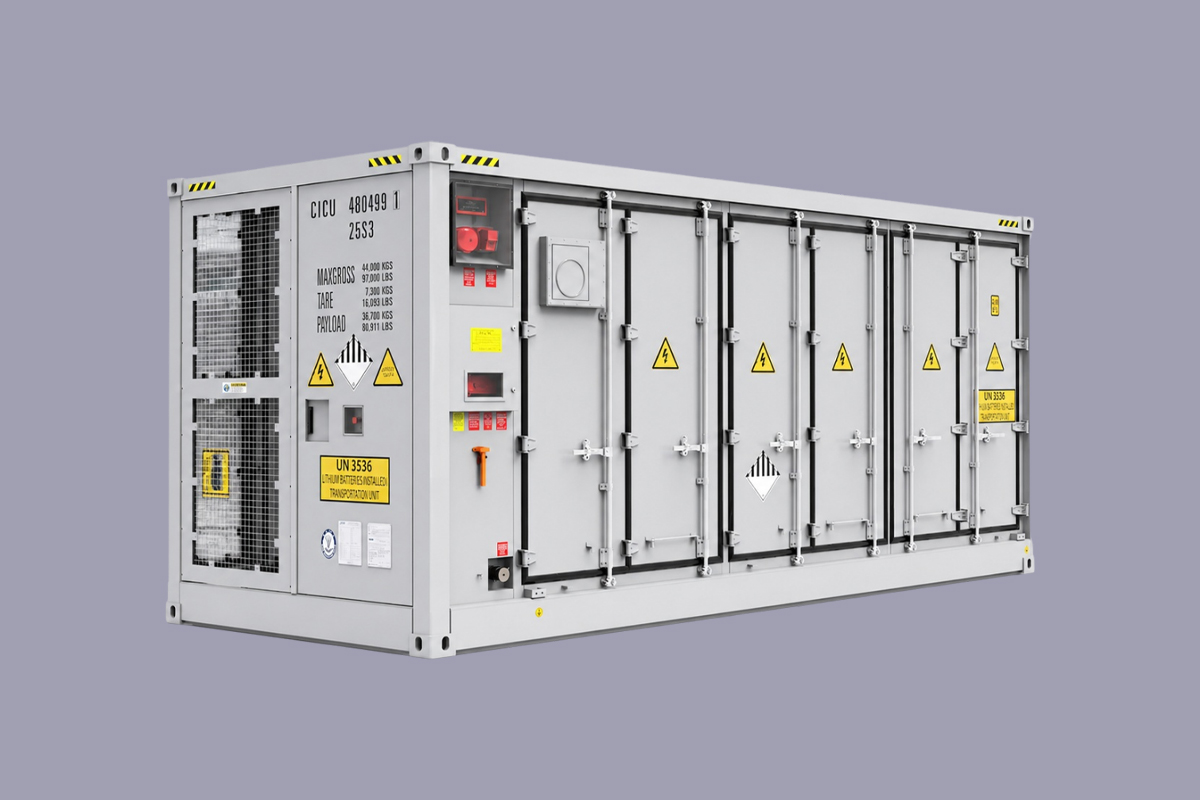 SM‑BESS‑2500‑5000 2.5MW‑5MWh 20ft Container Battery Energy Storage System (6)